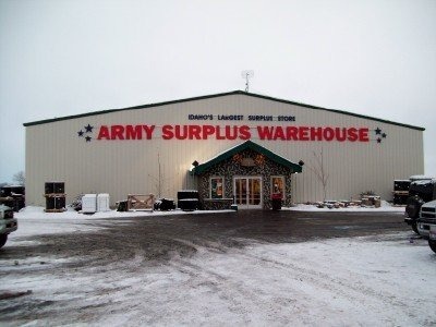 Are there any real military surplus stores near you? > General ...